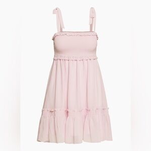 Aritzia Sunday Best Fairey Dress in Lilac Bloom